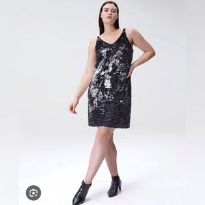 Universal Standard Sequin Dress